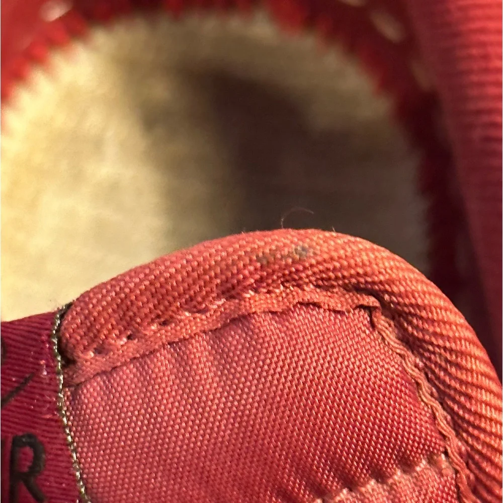 Nike Air-Force 1 Team Red Patent Leather Sneakers - Picture 7 of 7